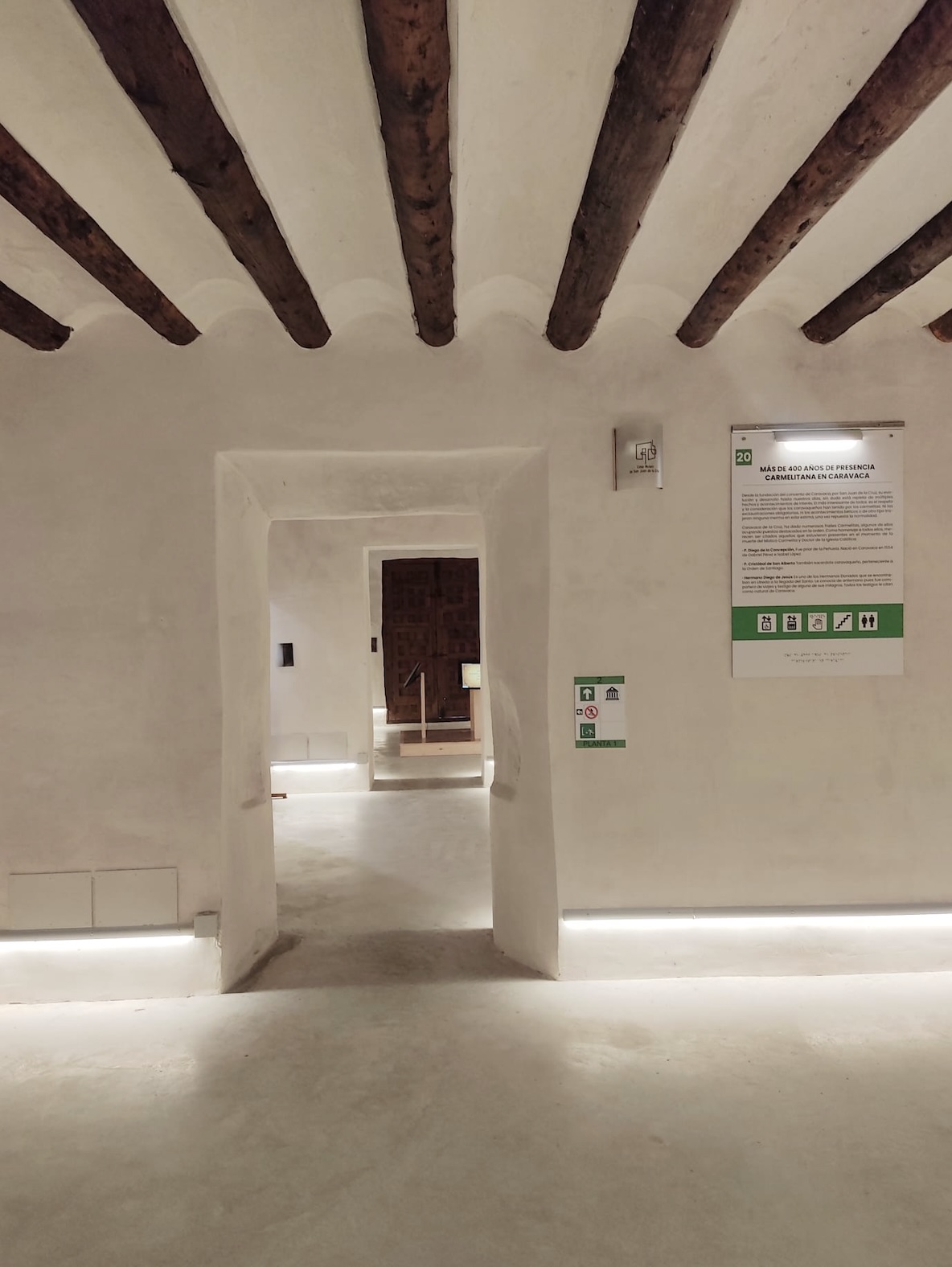 Interior rehabilitado de la Casa Museo